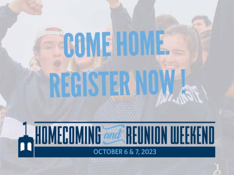 Register for Homecoming